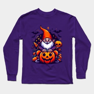 Halloween Gnome Long Sleeve T-Shirt